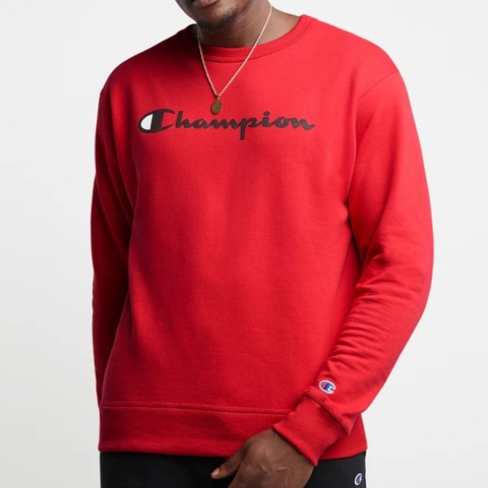 2/25$ Champion men’s crewneck